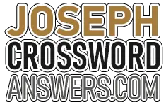 JosephCrosswordAnswers.com